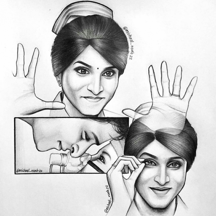 The Complete Sivakarthikeyan Pencil Drawing Techniques for Beginners Omg Such An Awesome Drawing By #michaelnoah #sivakarthikeyan #siva Image