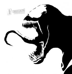The Complete Venom Stencil Art Free Venom Stencils In 2019 | Art | Spray Paint Stencils, Stencils, Spray Picture