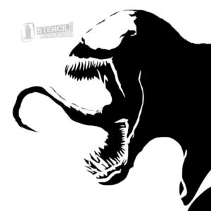 Venom Stencil Art