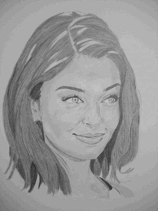 The Most Famous Aishwarya Rai Pencil Sketch Techniques Pencil Aishwarya Rai Sketch | Drawing Work Picture