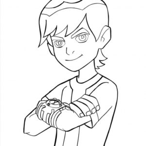 Ben 10 Pencil Drawing