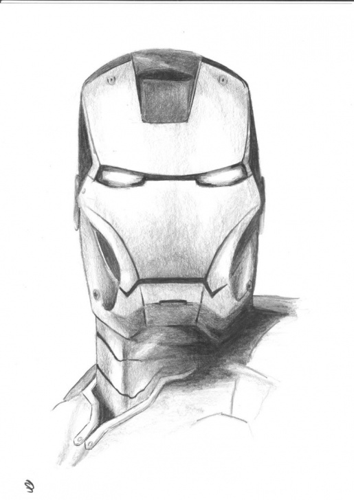 The Most Famous Iron Man Drawings In Pencil Easy Simple Iron Man Drawing In Pencil At Paintingvalley | Explore Photos