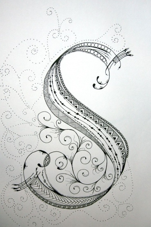 The Most Famous Pencil Sketches Of Alphabets Techniques Pencil Sketch Alphabets And Best Pencil Etc. Images On | Zentangle Photo