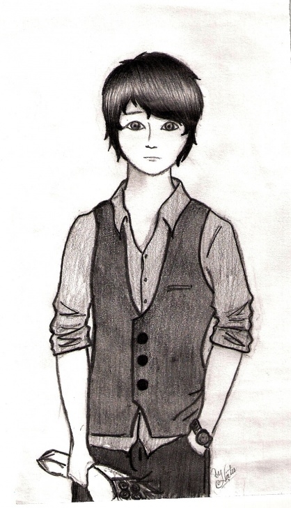 The Most Famous Sketching Alone Boys Courses Sad Boy Sketch At Paintingvalley | Explore Collection Of Sad Boy Pic