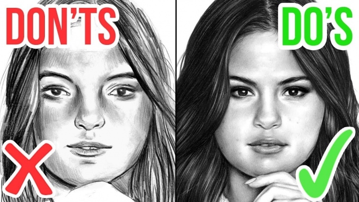 The Most Famous The Most Realistic Drawing Courses Do's & Don'ts: How To Draw A Face | Realistic Drawing Tutorial Step By Step Photo