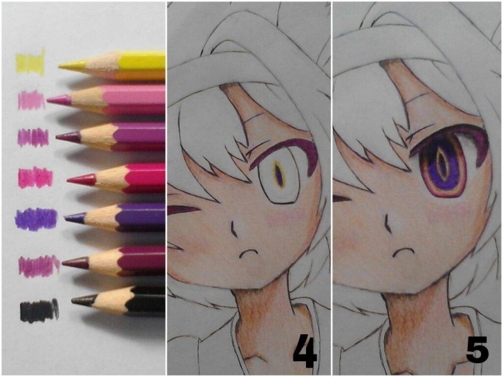 Top Anime Colored Pencil Step by Step Tutorial 1: Coloring Tutorial!!! (Colored Pencils) | Anime Amino Photo