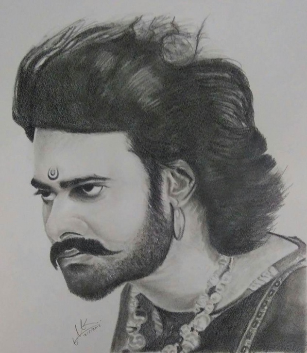 Top Bahubali 2 Pencil Sketch Simple Bahubali !! Rate My Pencil Sketch @portraitflip - Album On Imgur Photo