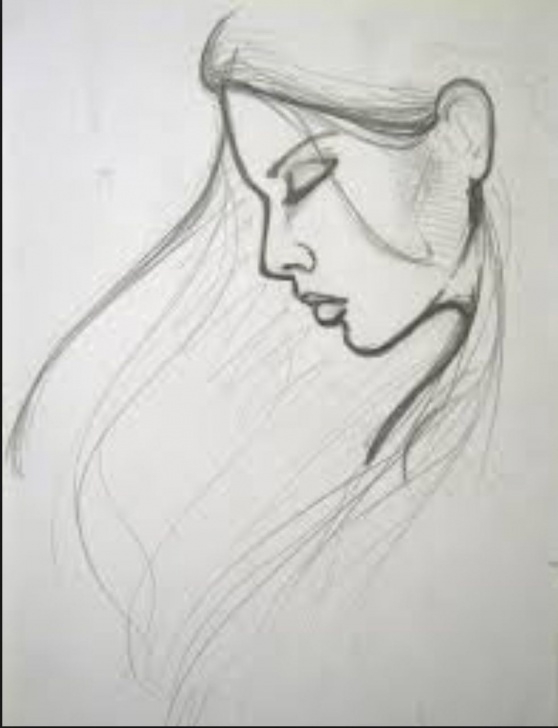 Top Drawing Easy Pencil for Beginners Pin By Caroline Hughes On Diy In 2019 | Easy Portrait Drawing, Girl Picture