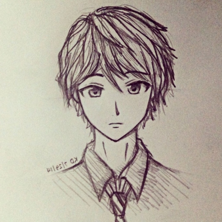 Top Easy Anime Drawings In Pencil Lessons Pinterest Pictures