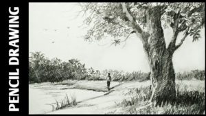 Top Landscape Pencil Drawing Easy Landscape Drawing For Beginners With Pencil Sketching And Shading - Simple  Pencil Drawing Photos