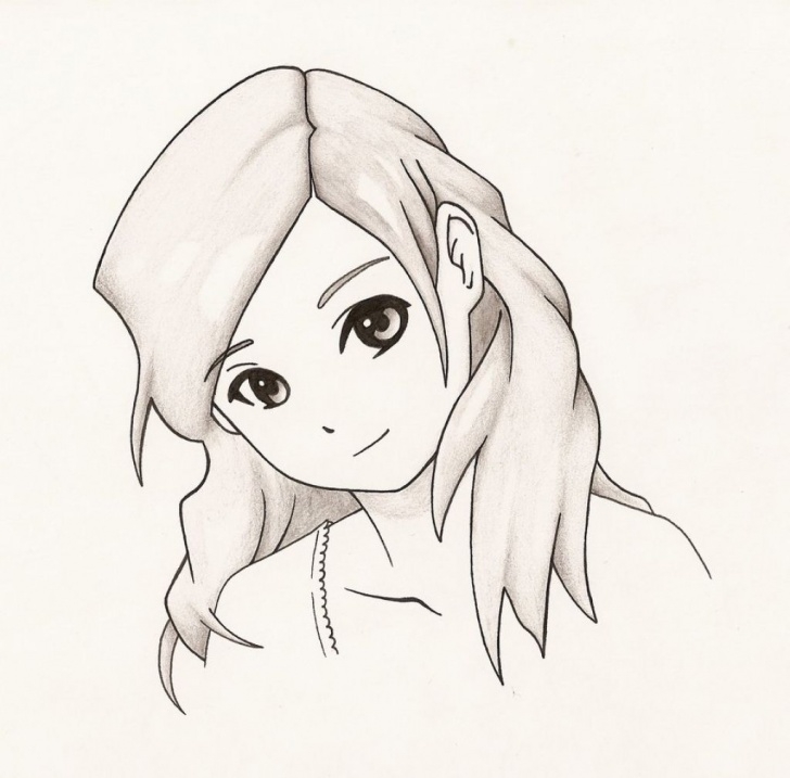 Wonderful Easy Anime Drawings In Pencil Techniques Easy Anime To Draw Easy Anime Girl Drawings In Pencil Easy Anime Picture