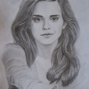 Emma Watson Pencil Sketch
