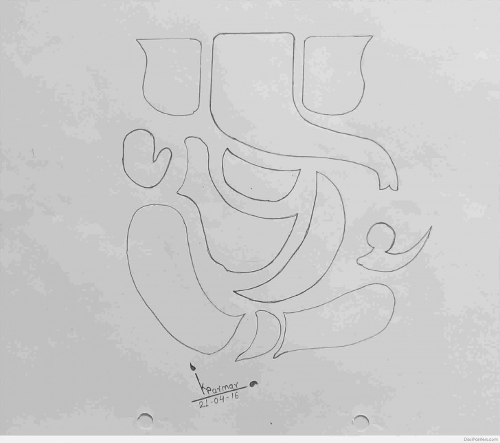 Wonderful Ganesh Ji Pencil Sketch Step by Step Pencil Sketch Ganpati Pictures