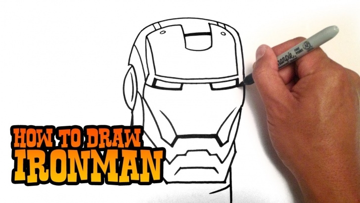 Wonderful Iron Man Drawings In Pencil Easy Techniques How To Draw Iron Man - Step By Step Video Images