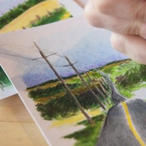 Pencil Crayon Art