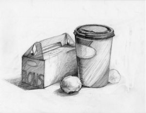 Wonderful Pencil Drawings Of Objects Free Sheridan Illustration Drawing Test - Still Life Of Simple Objects Picture