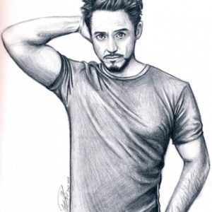 Pencil Sketch Man